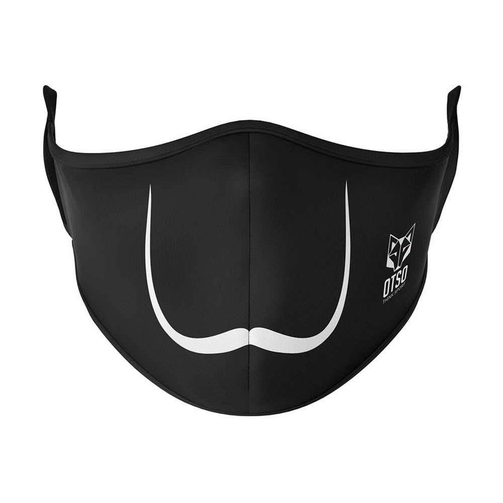 Otso FM-MB20-ULXL Moustache Маска для лица Черный  Black L-XL