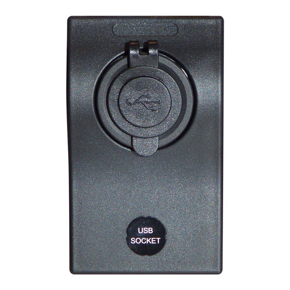 A.a.a. 3939381 Двойной USB затыкать Серебристый Black 60 x 100 mm 