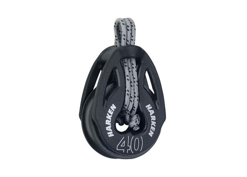 Купить HARKEN Блок CARBO T2 с канатной опорой / одношкивовый / 10 мм / шариковый подшипник 7ft.ru в интернет магазине Семь Футов