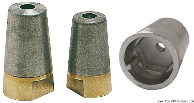 Купить Anode w/nut Radice type 55 mm, 43.251.16 7ft.ru в интернет магазине Семь Футов