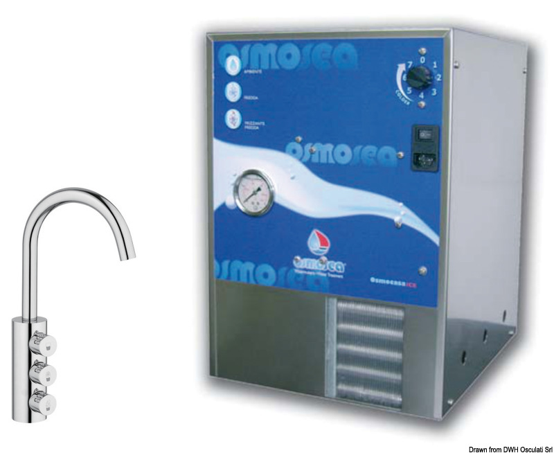 Купить Система подготовки питьевой воды OsmoBoat Ice 80 л/час, Osculati 50.247.04 7ft.ru в интернет магазине Семь Футов