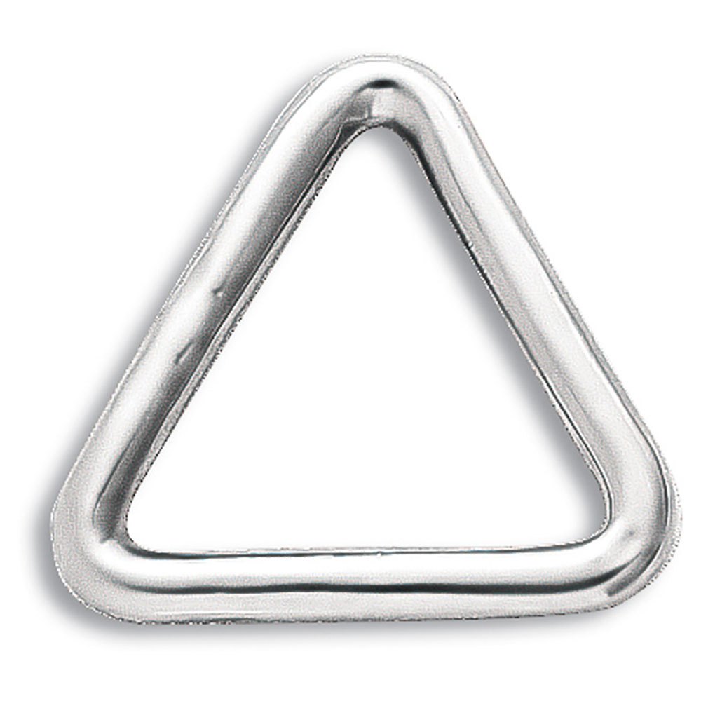 Forniture nautiche italiane 5050565 Треугольное кольцо из нержавеющей стали Серебристый White 8 x 50 mm 