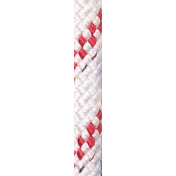 Poly ropes POL2202811720 Poly Braid 85 m Веревка Белая  Red 20 mm