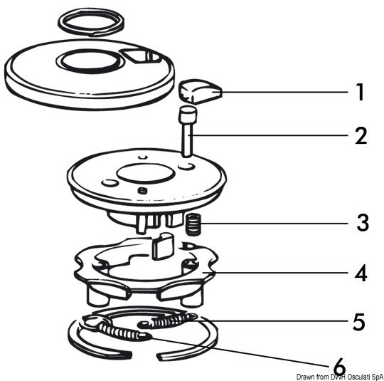 Купить Return spring for pin, 68.955.03 7ft.ru в интернет магазине Семь Футов