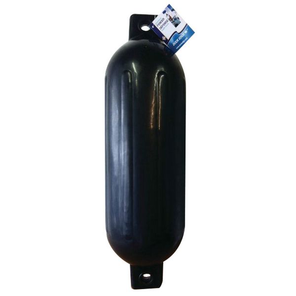 Кранец ребристый из мягкой виниловой пластмассы Dock Edge Dolphin 79-236-F 165 x 584 мм черный