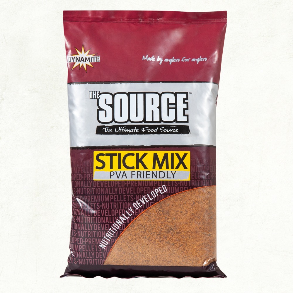 Прикормочная смесь для ПВА-пакетов Dynamite baits The Source Stick Mix 34DBDY074 1кг на основе птичьего корма и рыбной муки