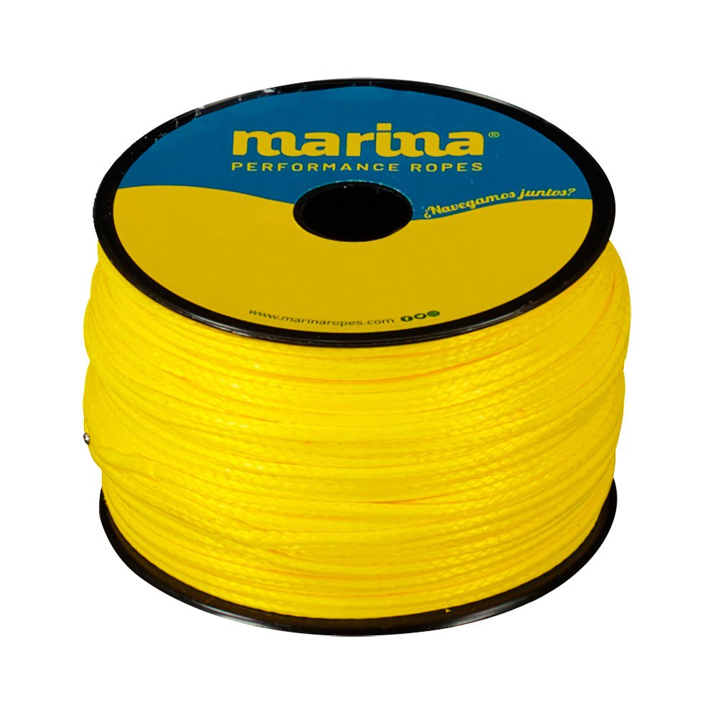 Marina performance ropes 0500.50/AM1.5 Dynamic 50 m Веревка Золотистый Yellow 1.5 mm 