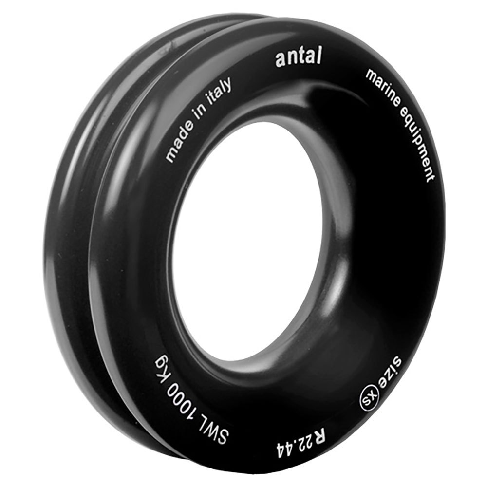 Antal A-R22.44 Mini Твердый 22x44 mm кольцо  Black