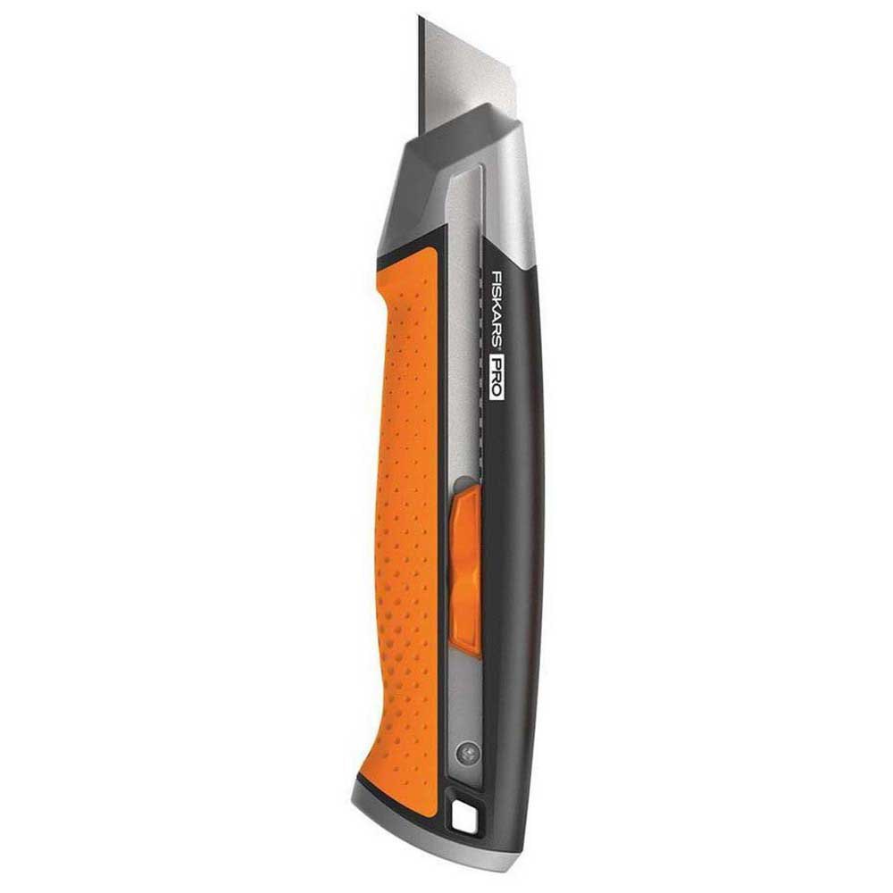 Fiskars 1027228 CarbonMax Snap Off Knives 25mm Резак Серебристый Black / Orange