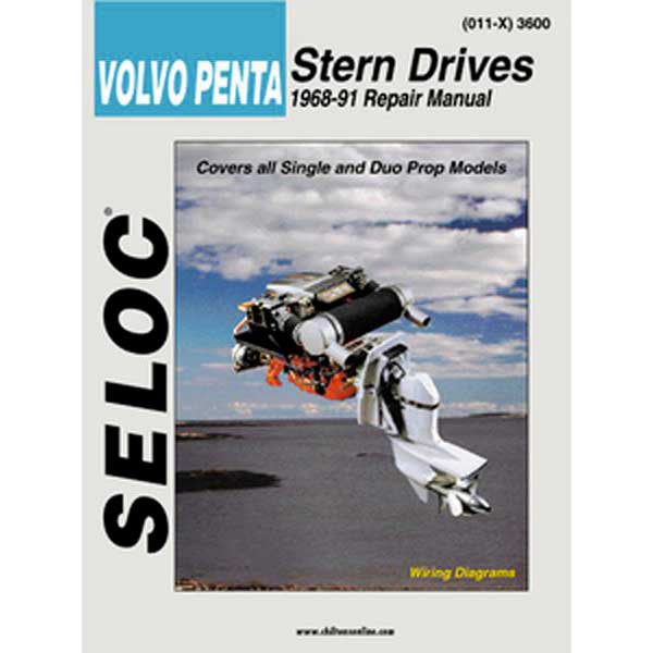 Seloc marine 230-3608 Volvo Penta Gas Engines Sterndrives Белая Sterndrives and Inboards All 2003-2007 