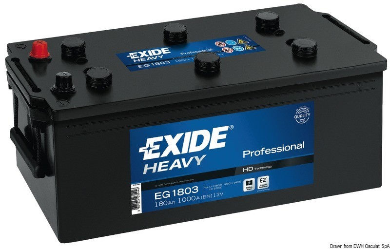 Купить Exide Professional battery 120 Ah, 12.408.01 7ft.ru в интернет магазине Семь Футов