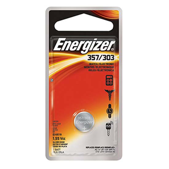 Energizer ENER357-FSB1 Кнопка Батарея 357/303 Серебристый Silver 357 / 303 