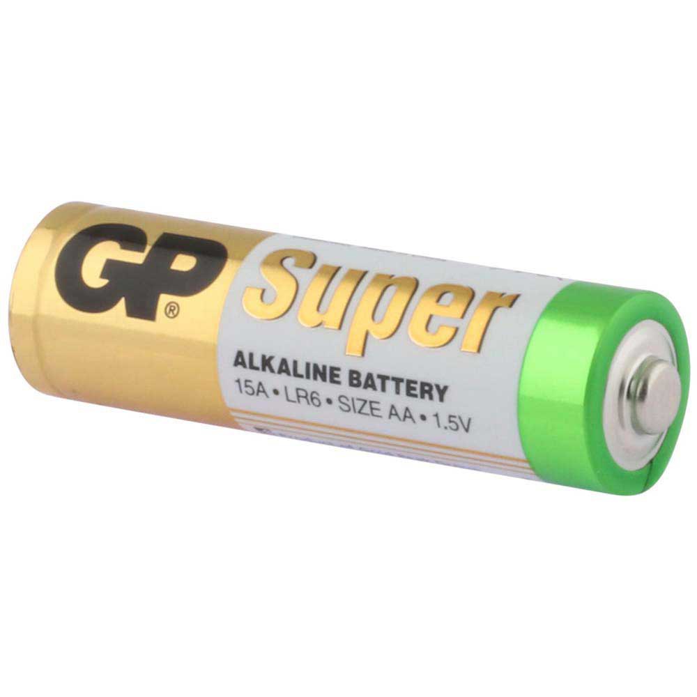 Gp batteries 030E15AS40-2 Blister 030E15AS40-2 Щелочные батареи типа АА 40 единицы измерения Бесцветный Green / Orange
