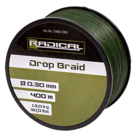 Radical 2383025 Drop Тесьма 400 м Зеленый  Dark Green 0.250 mm 
