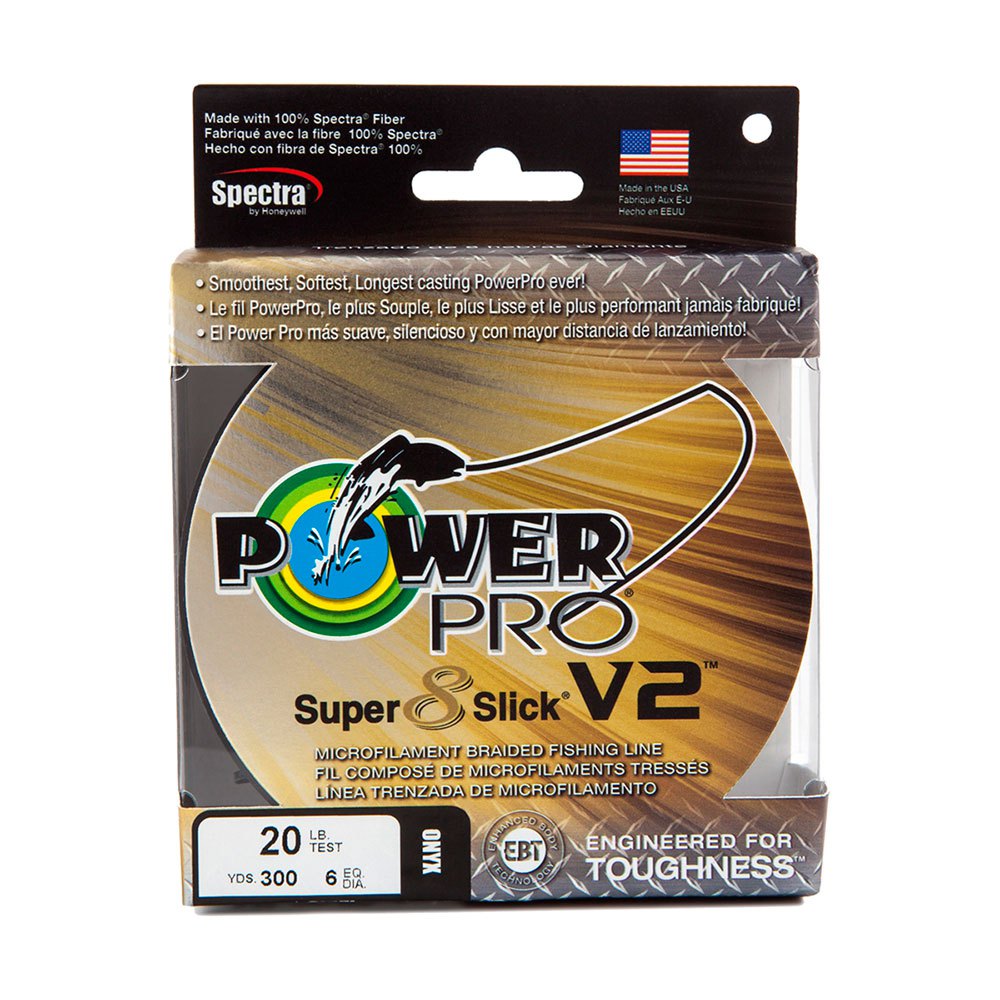 Power pro PPBISV227541MS Super 8 Slick V2 275 M линия Серый  Moon Shine 0.410 mm 