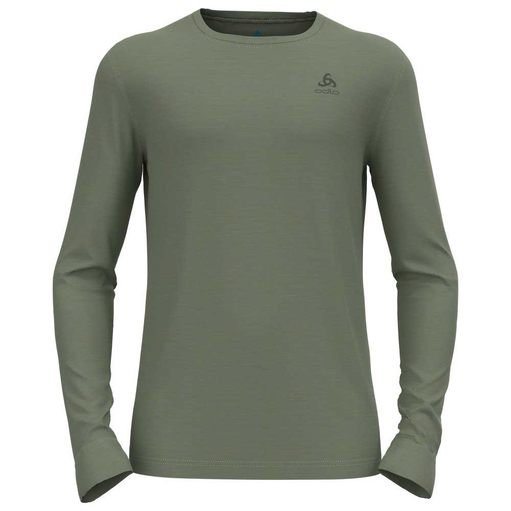 Odlo 111602-40339-L Базовый слой с длинным рукавом Merino 200 Зеленый Matte Green L