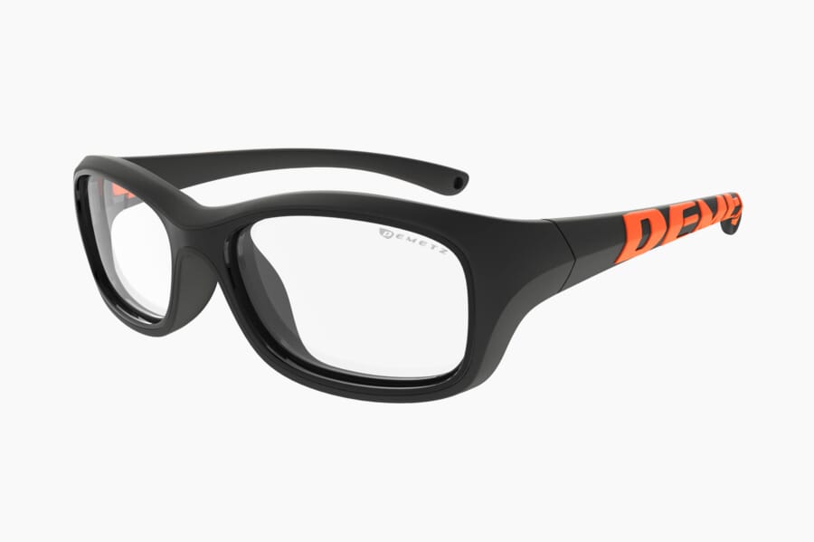 Купить Спортивные очки с диоптриями Demetz Softness R / Matte Black / Matte Orange Colorless Cat.0, softness516451 7ft.ru в интернет магазине Семь Футов