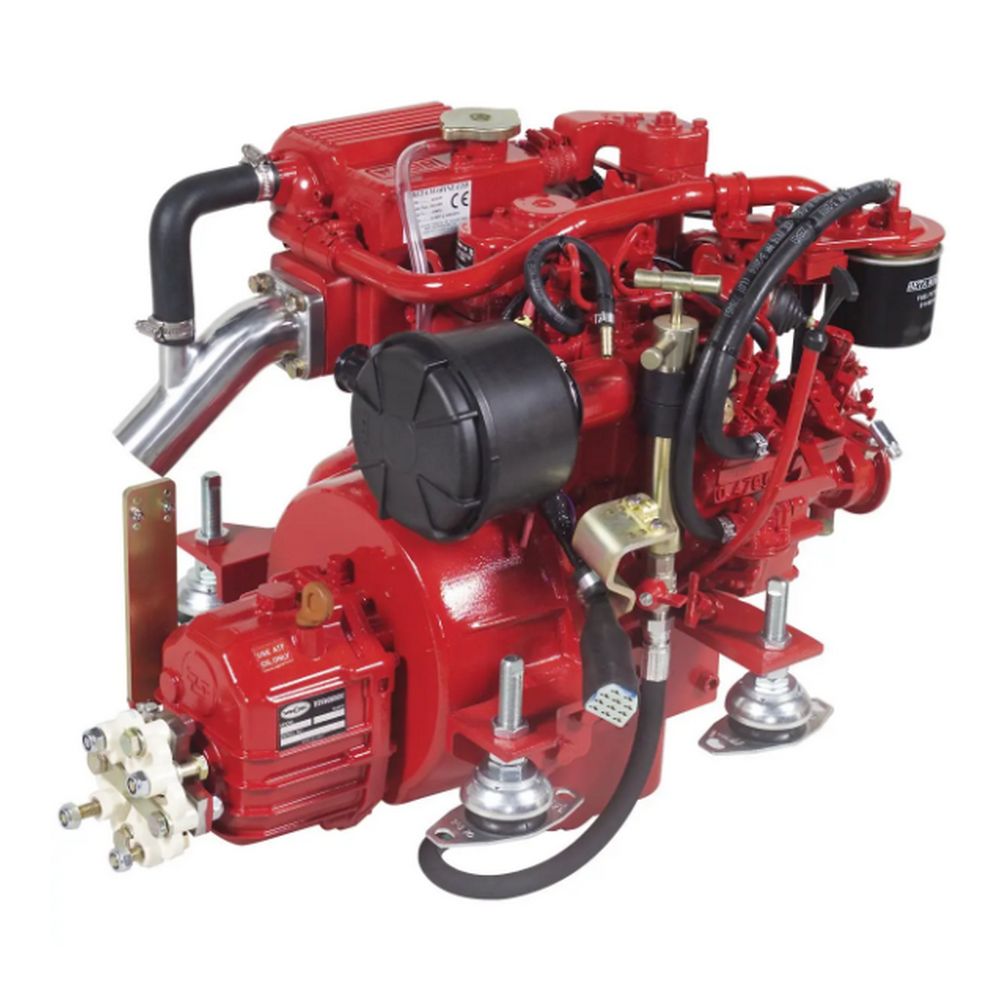 Судовой дизельный двигатель Beta 14 с механическим реверс-редуктором TMC40 13.5 л.с. 3600 об./мин