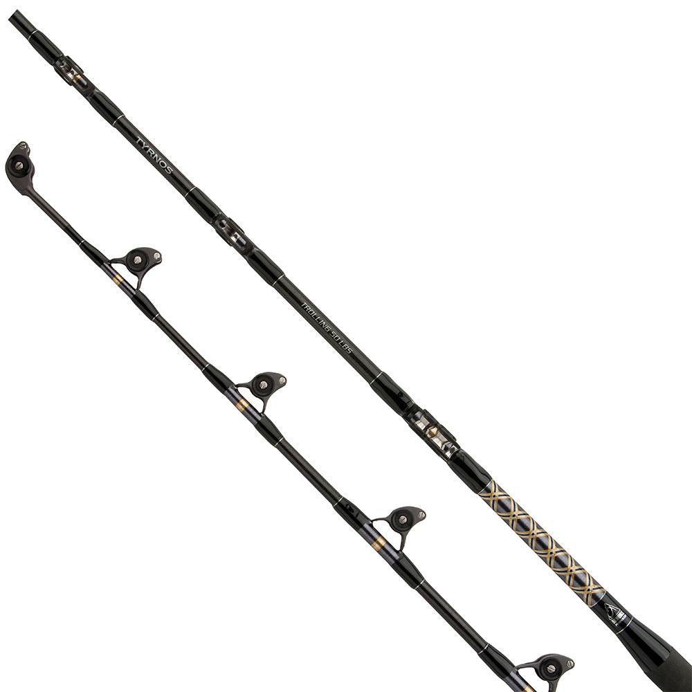 Shimano fishing TYRTRL50 Tyrnos Roller Удочка Для Большой Дичи Черный 2.13 m 