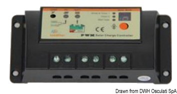 Купить Регулятор заряда для панелей IP30 12/24 В 20 А 153 х 76 х 37 мм, Osculati 12.035.02 7ft.ru в интернет магазине Семь Футов