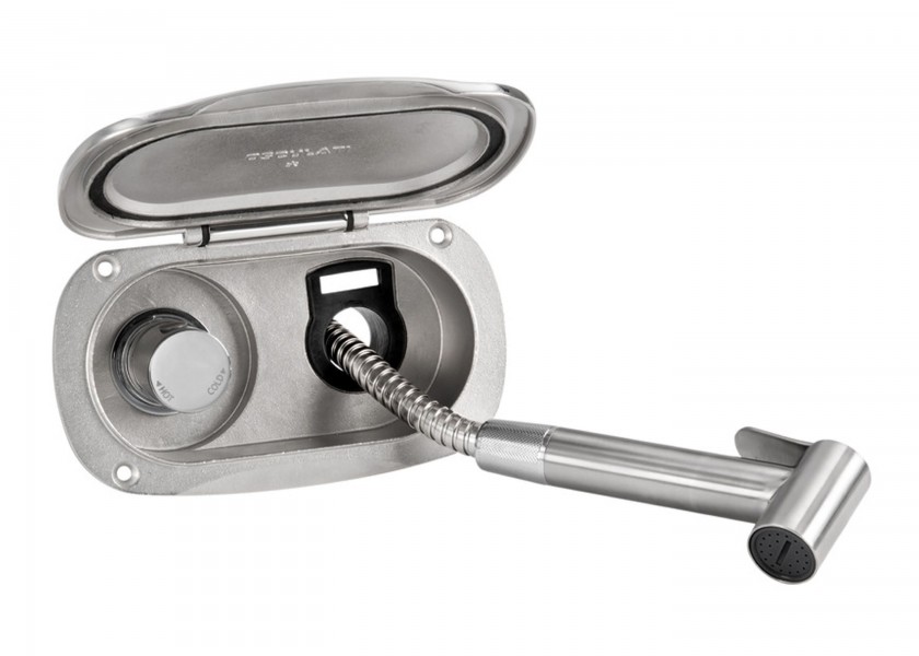 Купить Stainless Steel Deck Shower with Mixer / 4.0 m stainless steel hose 30236-bvs 7ft.ru в интернет магазине Семь Футов