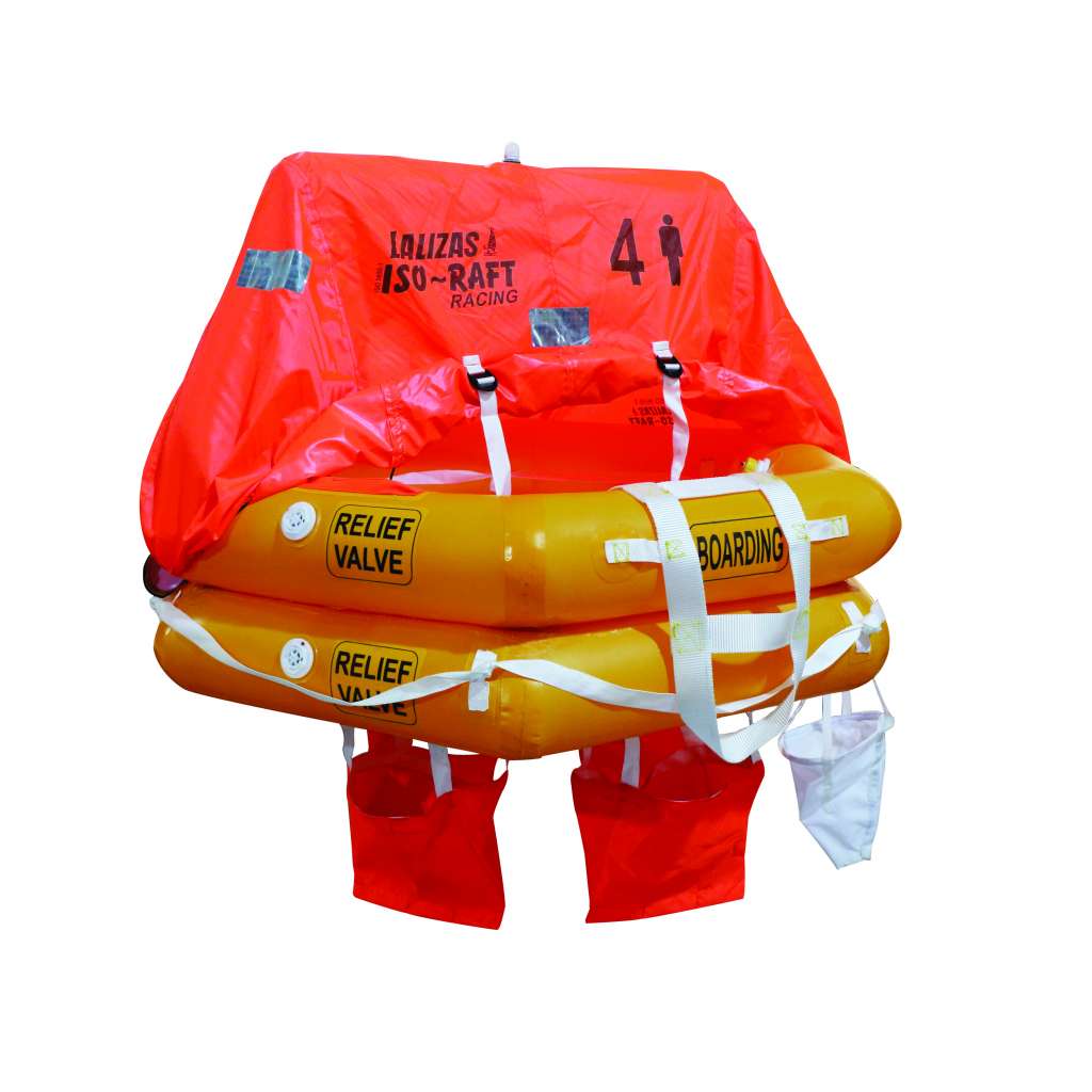 Спасательный плот на 10 человек Lalizas ISO - Racing 72379 в сумке 130 х 302 х 261,5 см