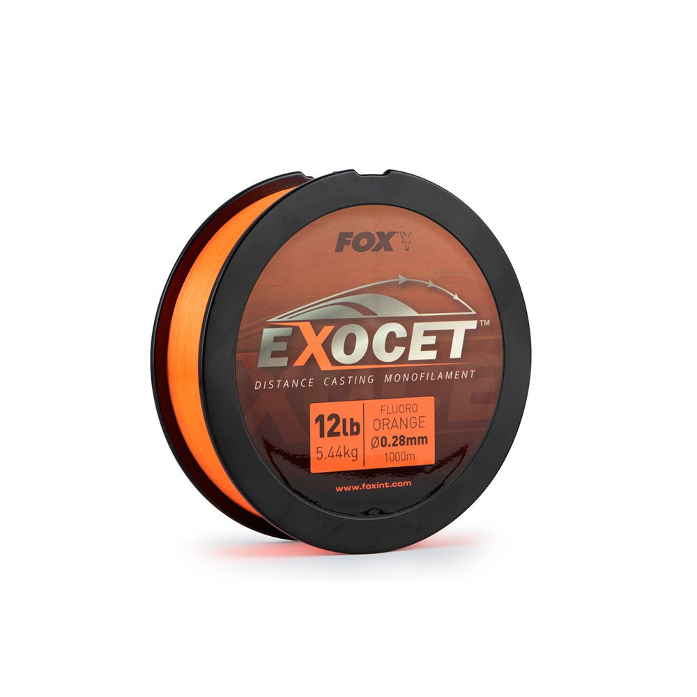 Fox international CML176 Exocet 1000 M линия Оранжевый Fluoro Orange 0.260 mm 