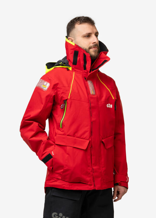 Купить GILL OS26J-RED01-S Мужская оффшорная куртка OS2 / красный / Размер одежды: S 7ft.ru в интернет магазине Семь Футов