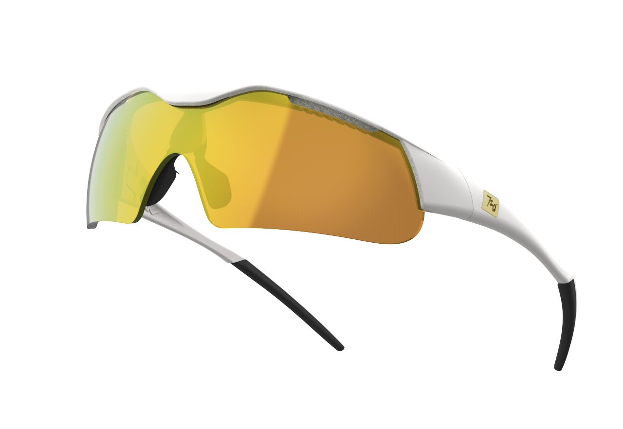 Купить Спортивные очки 720armour Hitman / Matte White / Gold Lens, t948-wh/gd 7ft.ru в интернет магазине Семь Футов