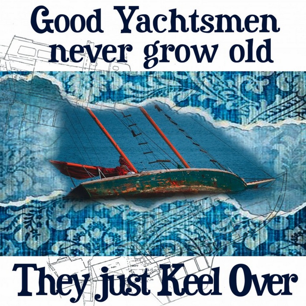 Открытка "Good Yachtsmen" Nauticalia 3342 150x150мм