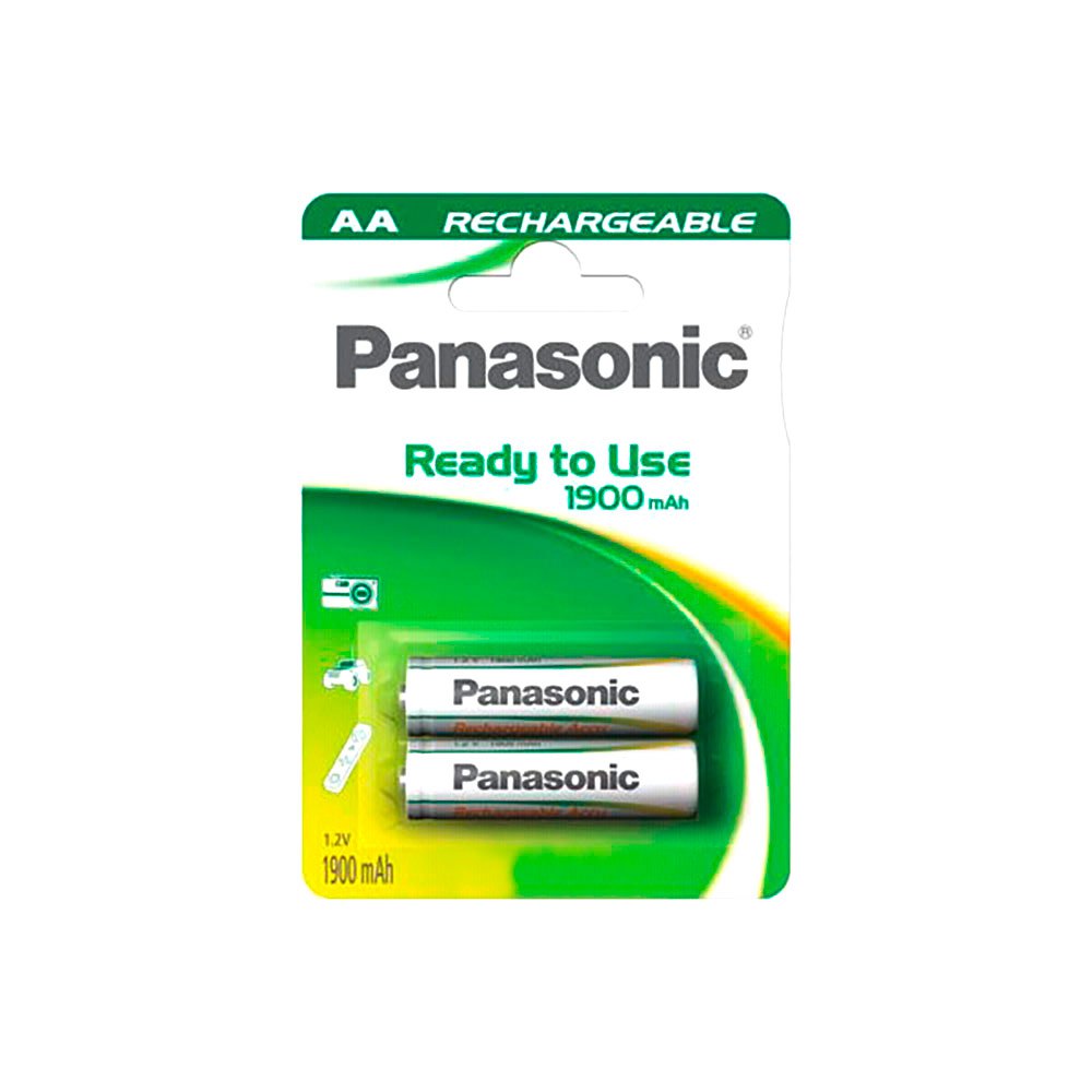 Panasonic P6E/2B 1x2 NiMH Mignon AA 1900mAh Готовые к использованию батареи Белая