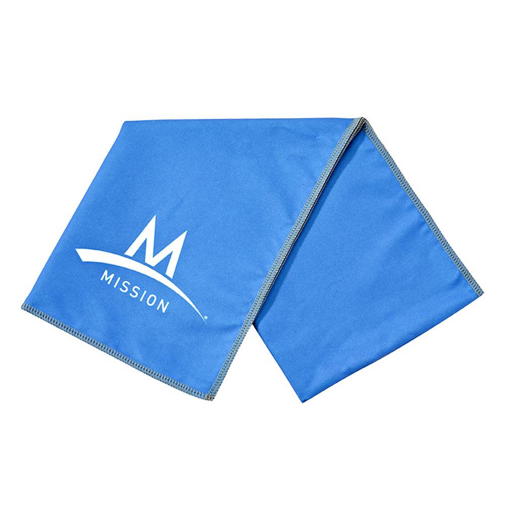 Mission 107100IN полотенце Enduracool Large Microfibre Голубой Blue 84 x 31 cm