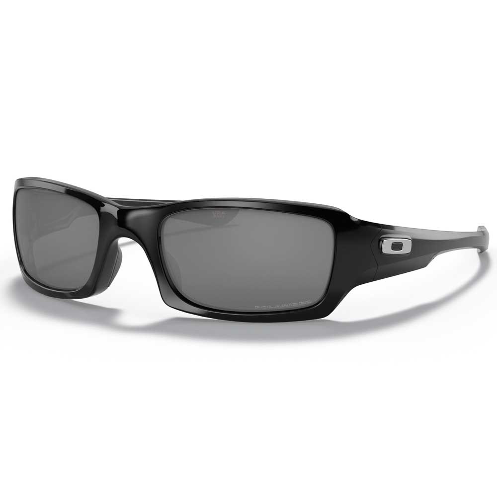 Oakley OO9238-06 Fives Квадратные поляризованные солнцезащитные очки Polished Black Black Iridium Polarized/CAT3