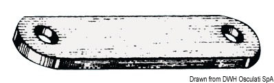 Купить Rectangular anode plate 43.030.00 7ft.ru в интернет магазине Семь Футов