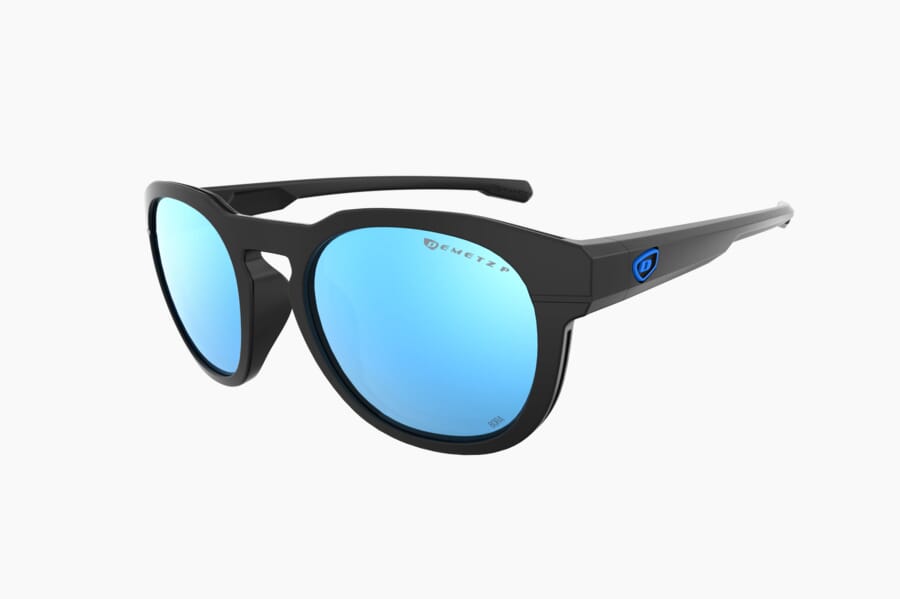 Купить Спортивные очки Demetz Increase / Black Matt Brown Polarized Mirror Ice Blue Cat.3, increase51kr53 7ft.ru в интернет магазине Семь Футов