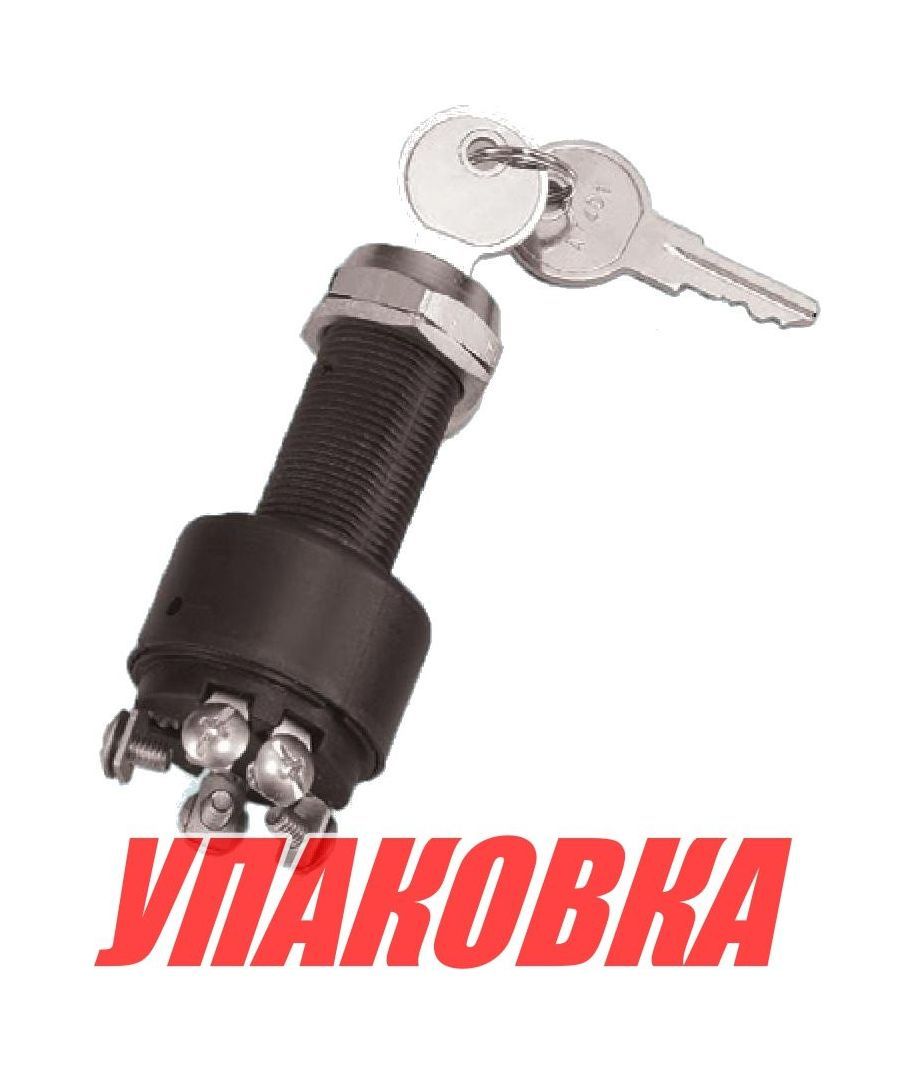 Купить Замок зажигания с ключом и защитным колпачком (упаковка из 8 шт.) AAA 10272-C_pkg_8 7ft.ru в интернет магазине Семь Футов