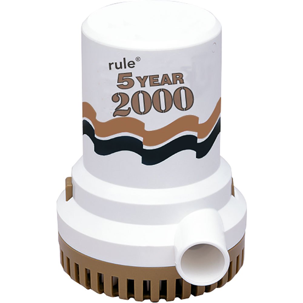 Rule pumps 29-09 Gold Sieres 2000GPH 12V Ручной насос большой производительности Белая White