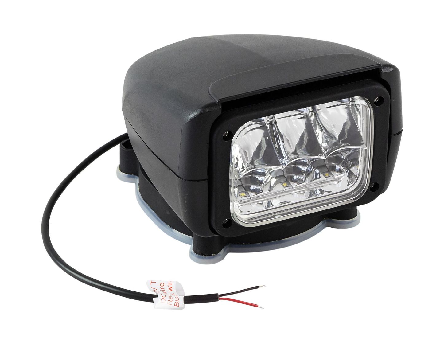 Прожектор с дистанционным управлением, черный корпус, светодиодный, брелок, модель 150 Allremote SL15071CB12VSD