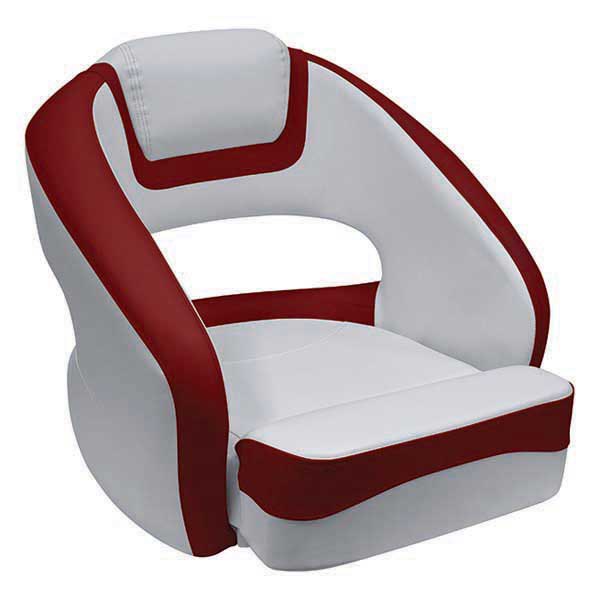 Wise seating 144-33350032 Hurley Le Bucket Сиденье Красный Brite White / Dark Red