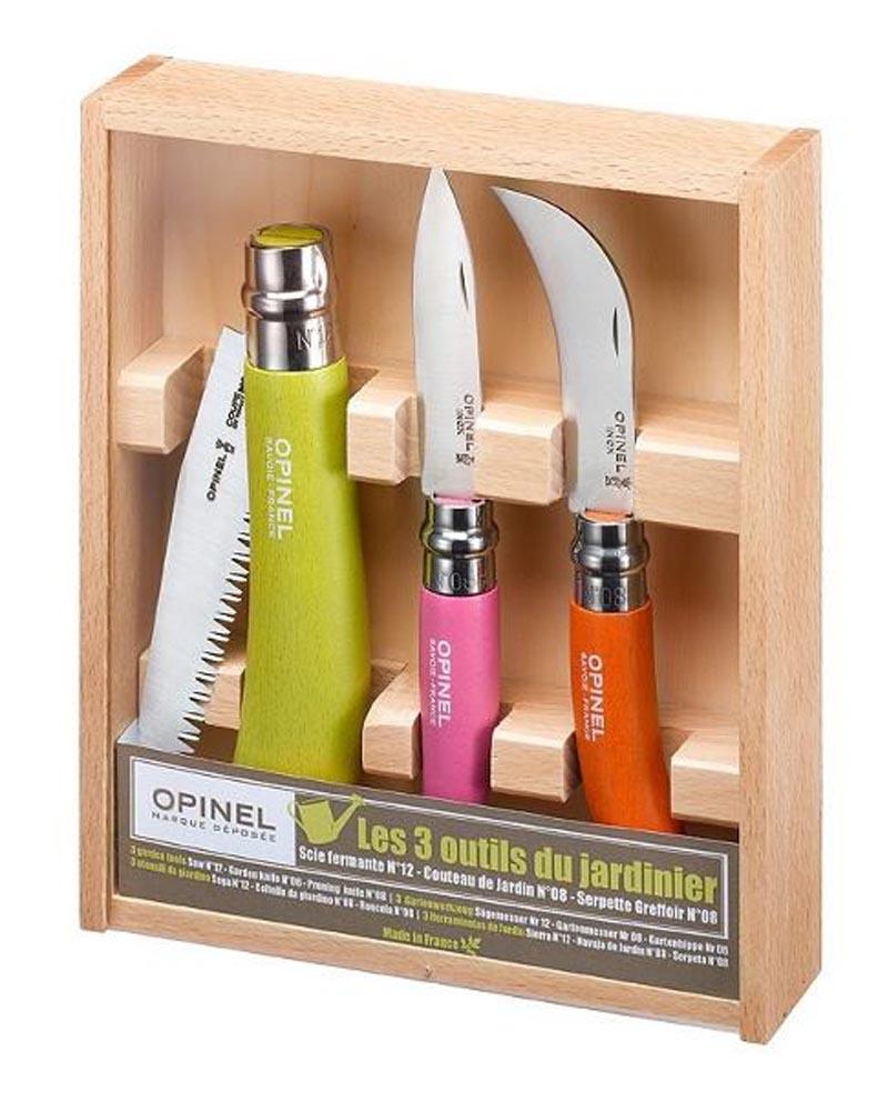 Купить Opinel 1617 3 Gardener´S Tools Многоцветный  Natural 7ft.ru в интернет магазине Семь Футов