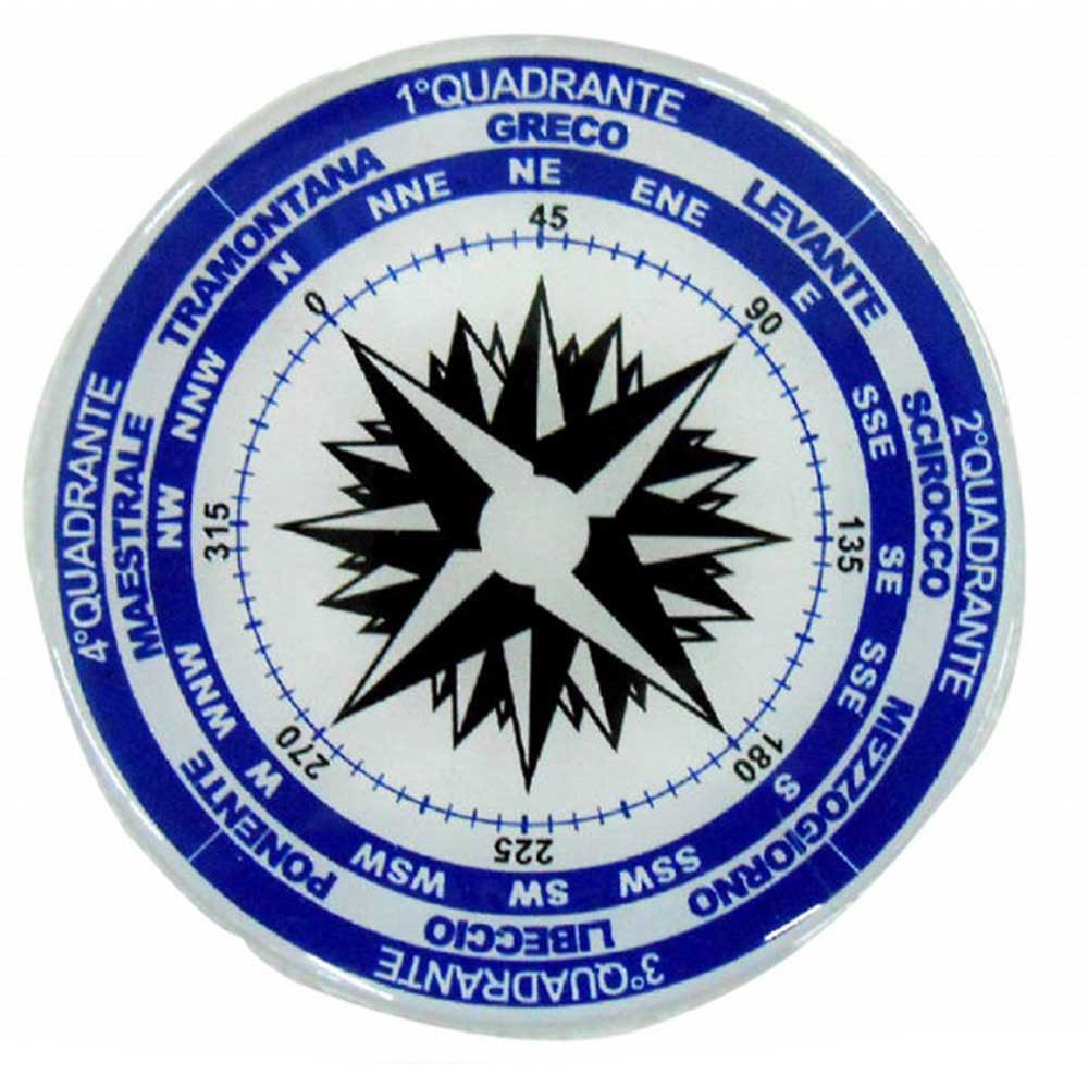 Erregrafica 5252165 Клейкие знаки Compas с  Blue / White 150 mm