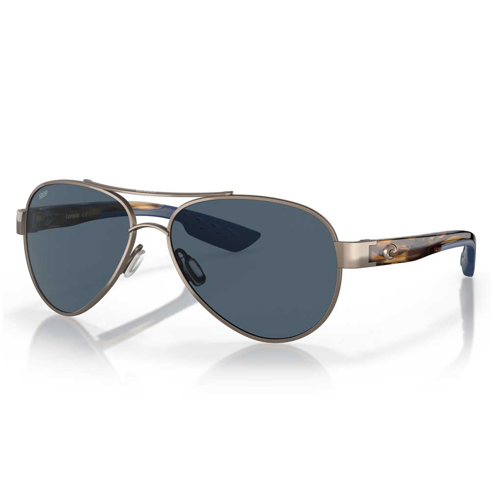 Costa 06S4006-40063356 поляризованные солнцезащитные очки Loreto Golden Pearl Gray 580P/CAT3