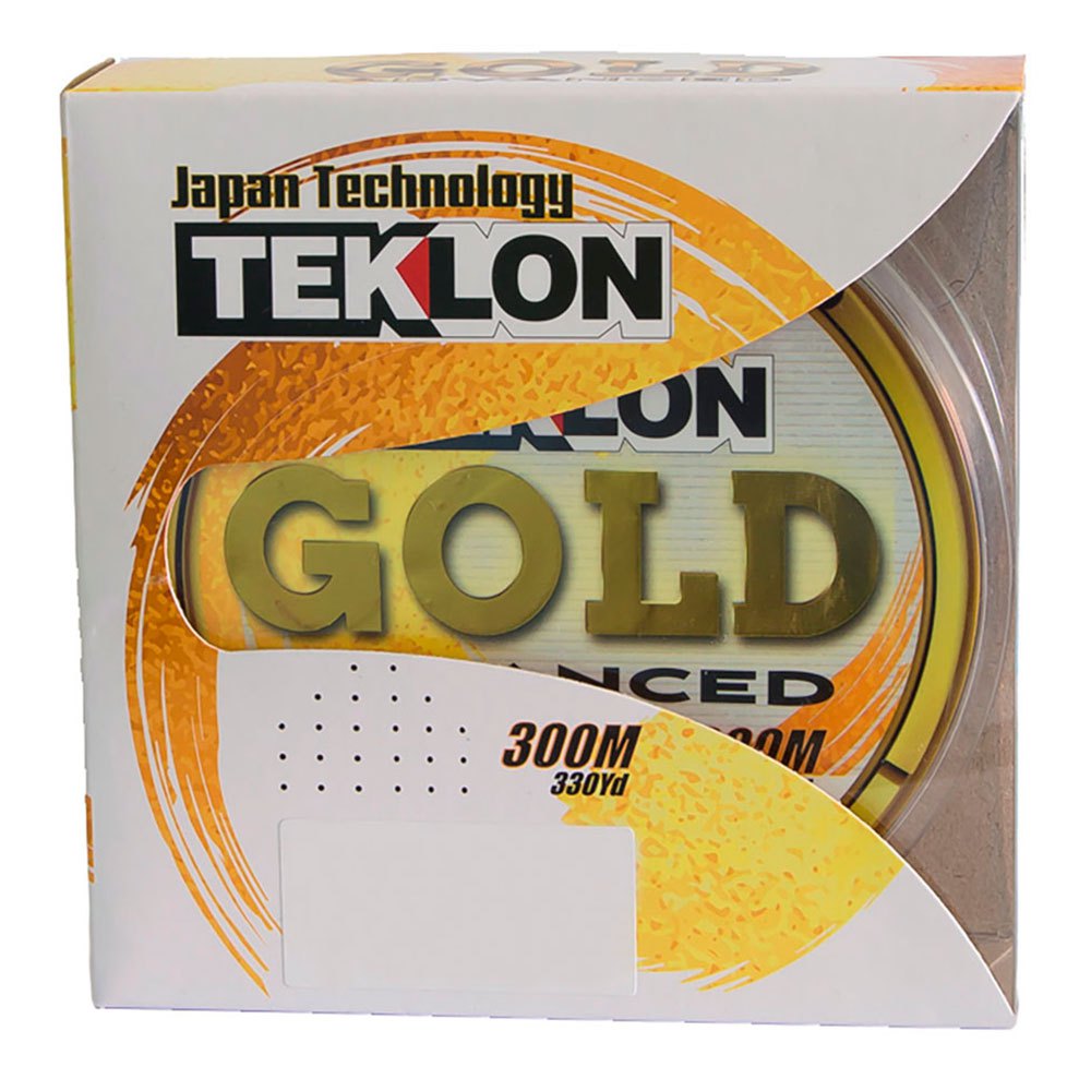 Teklon 202101300171 Gold Advanced Мононить 300 M Желтый Gold 0.172 mm 