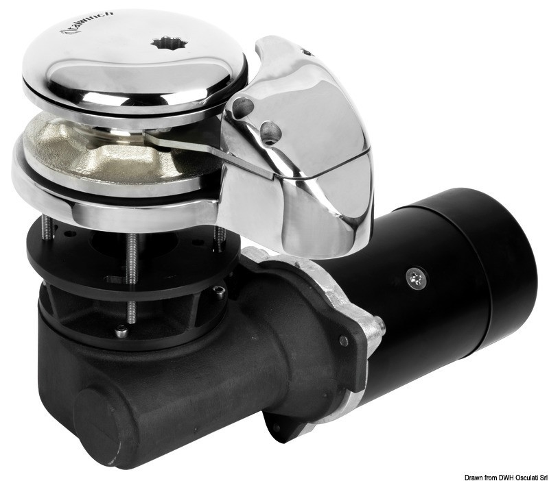 Купить ITALWINCH Orchid windlass 12V-1700W-no drum-10mm, 02.405.11 7ft.ru в интернет магазине Семь Футов