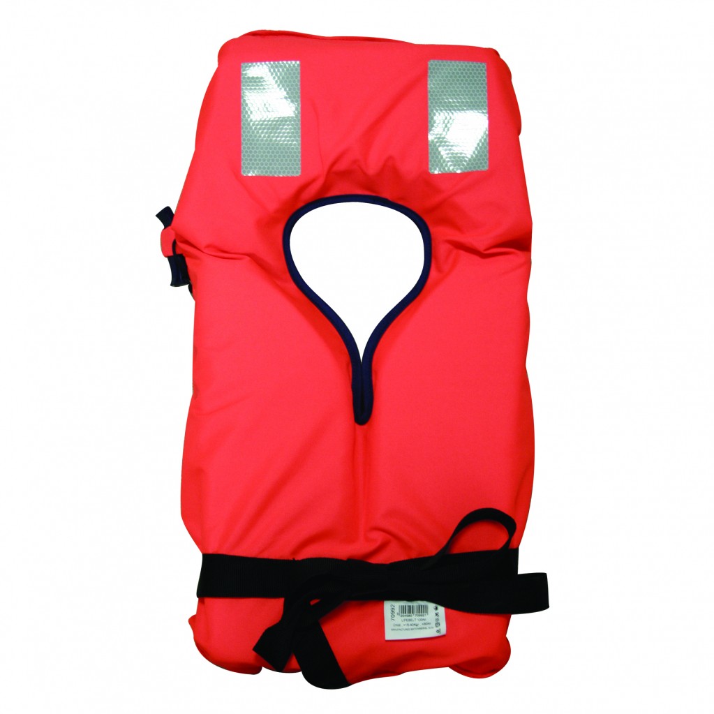Детский пенопластовый спасательный жилет LALIZAS SP-Lifebelt 100N 709921 ISO 12402-4 15-40 кг обхват груди 50-80 см