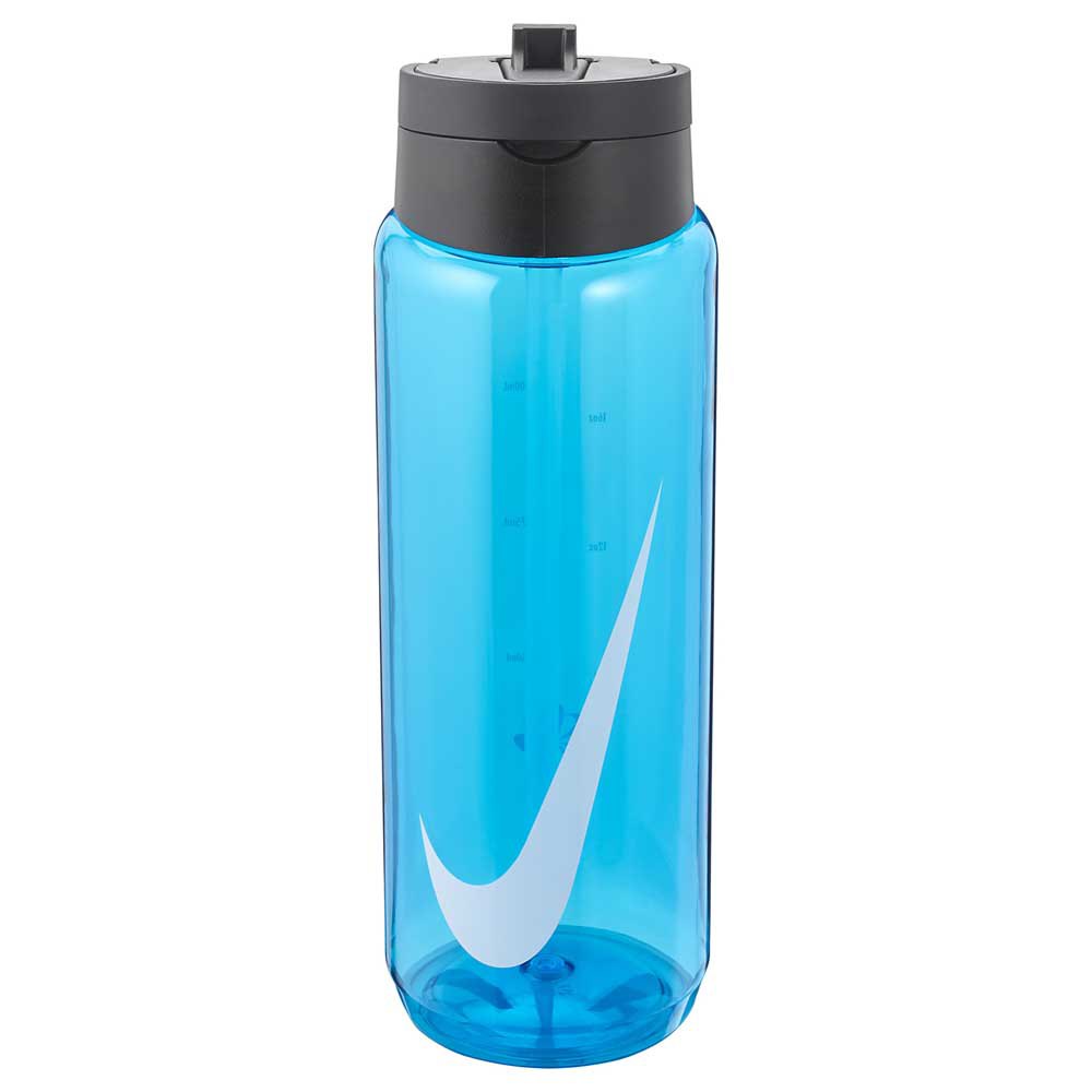 Nike N100764244524 Renew Recharge Straw 710ml бутылка Голубой Blue Fury /  Black / White 7ft.ru