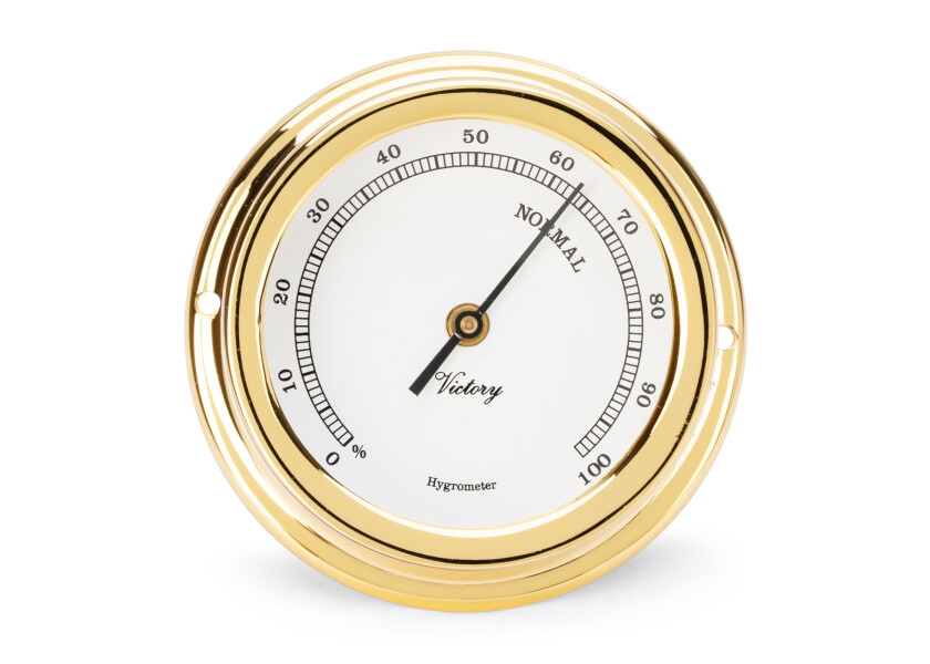 Купить AUTONAUTIC MINOR 72 Hygrometer / white dial / gold-plated 50267-bvs 7ft.ru в интернет магазине Семь Футов