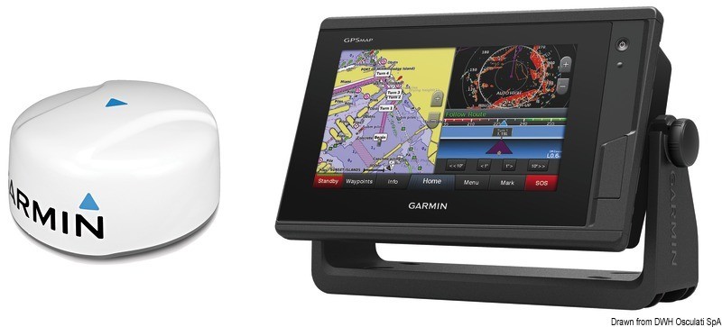 Купить Charplotter Garmin GPSMap 722xs + Radar GMR18 HD+, 29.042.15 7ft.ru в интернет магазине Семь Футов