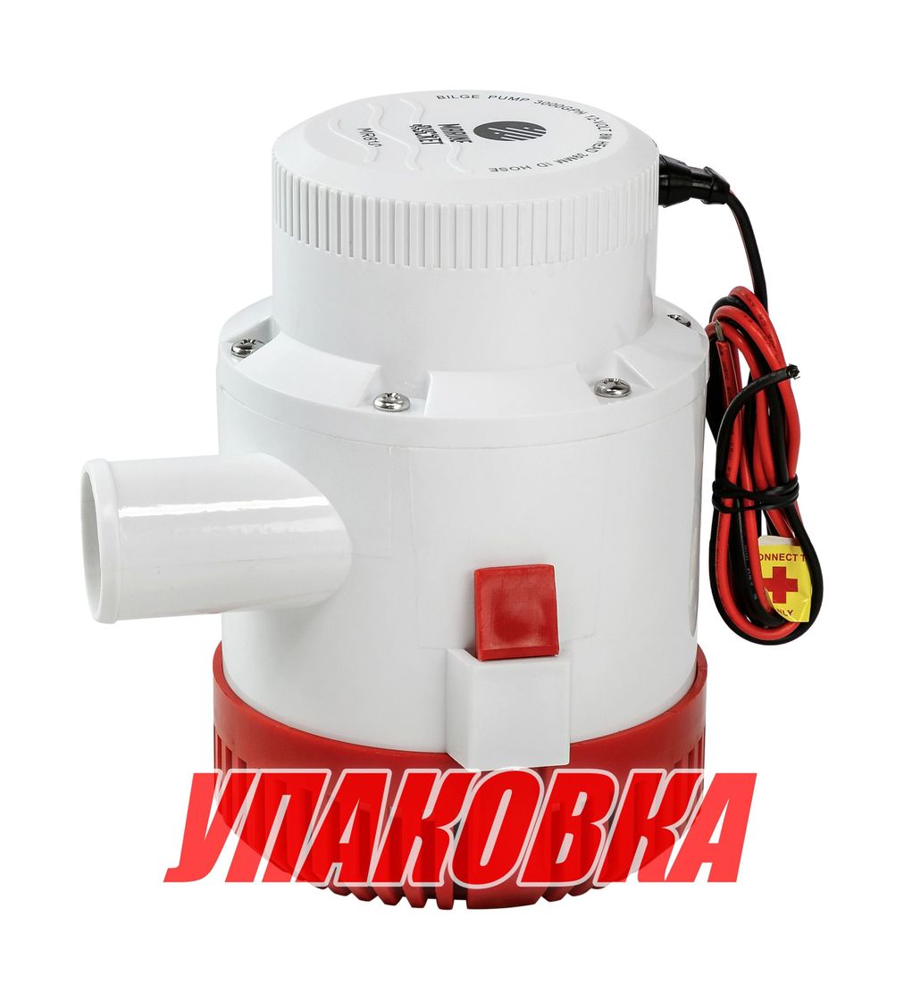 Купить Помпа осушительная Marine Rocket, 3000GPH (11355 л/ч), 12 В (упаковка из 6 шт.) MR810-3000_pkg_6 7ft.ru в интернет магазине Семь Футов