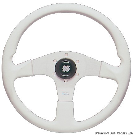 Купить ULTRAFLEX Corsica steering wheel white 350 mm, 45.383.34 7ft.ru в интернет магазине Семь Футов